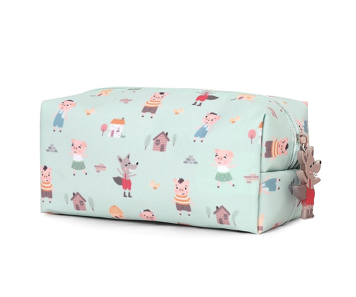 Estuche 3 Compartimentos The Three Little Pigs Personalizable