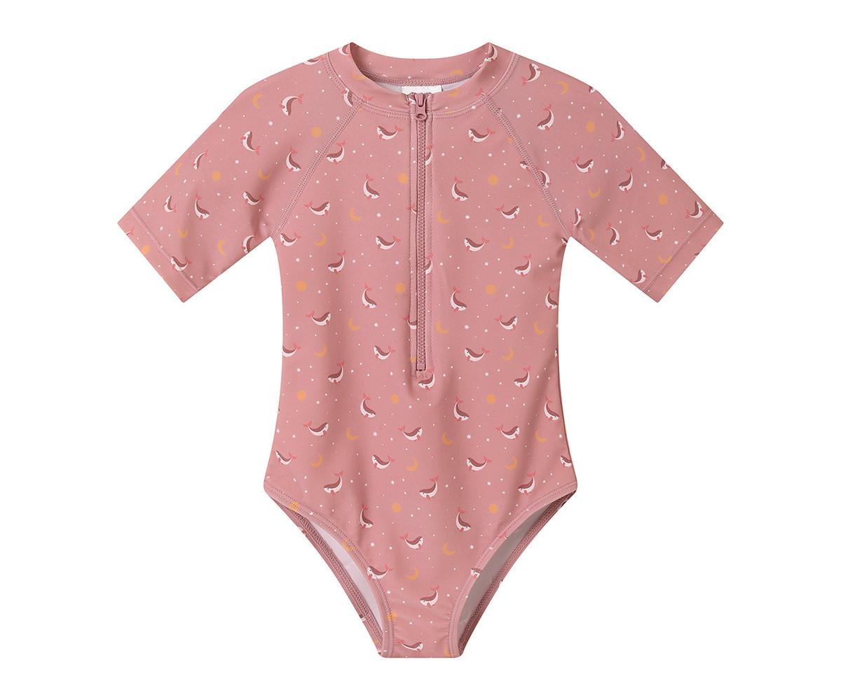 Bañador con Cremallera Whale Pink XS
