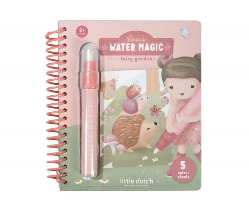 LIBRO MÁGICO AGUA ROSA FAIRY GARDEN