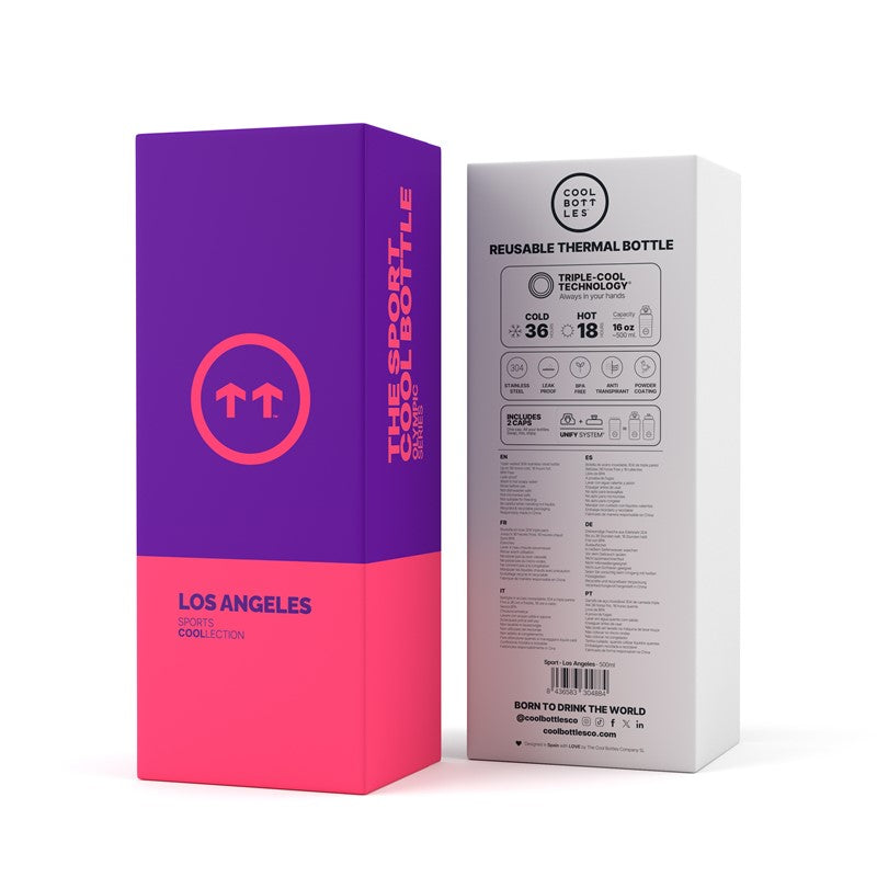 THE SPORTBOTTLE - LOS ANGELES -500ML