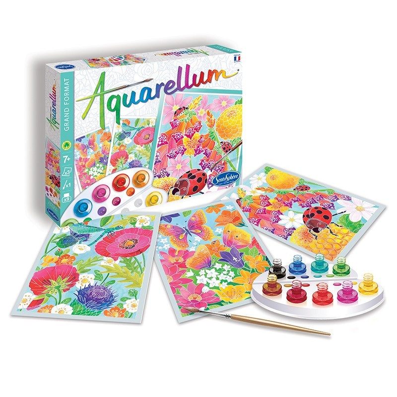 AQUARELLUM - DANS LES FLEURS