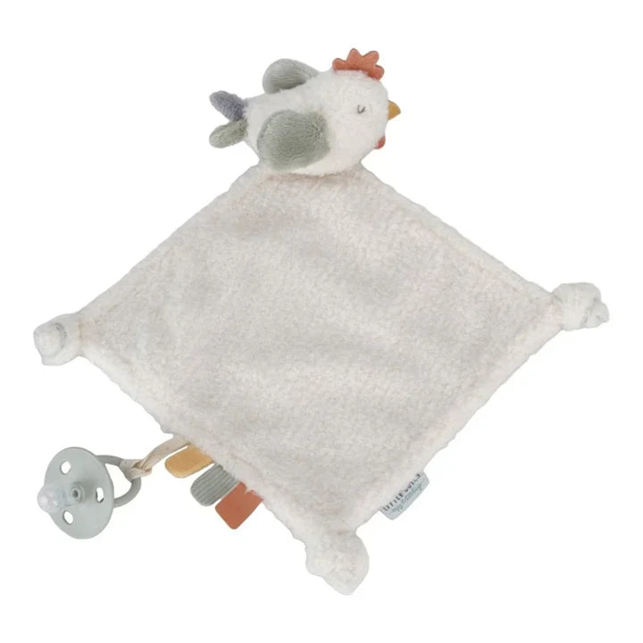 DOUDOU GALLINA PEQUEÑA GRANJA LITTLE DUT