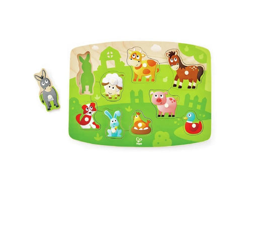 Puzle de la Granja con Pinzas