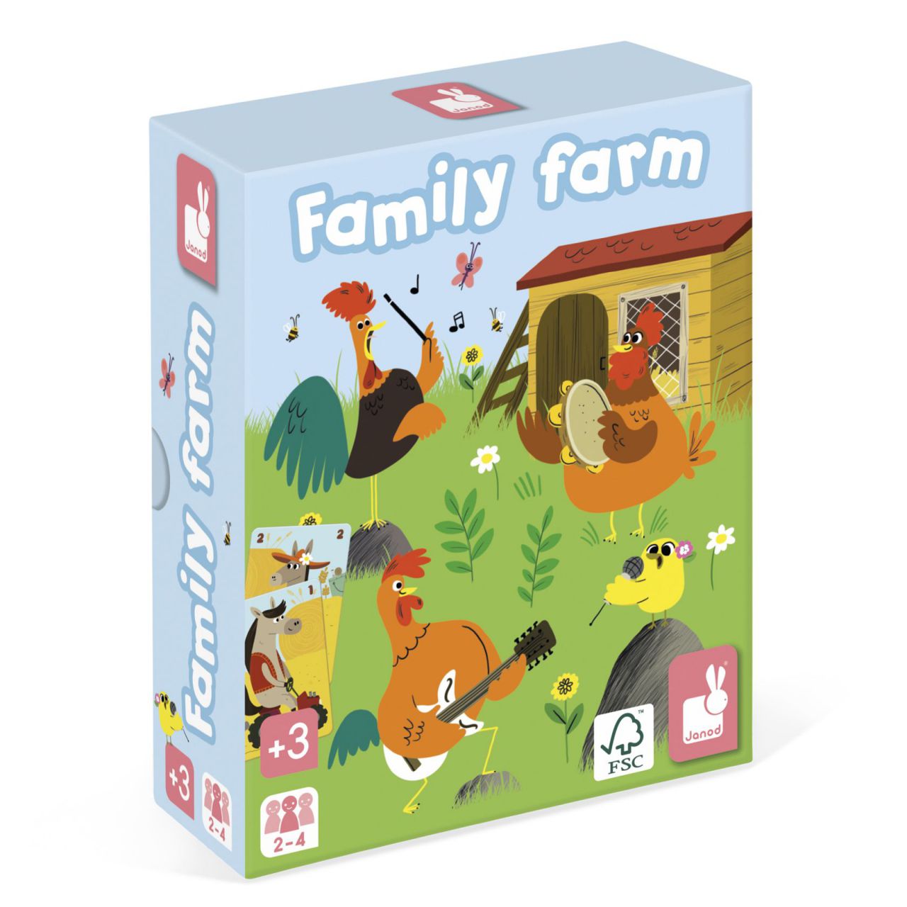 JUEGO DE 7 FAMILIAS "FAMILY FARM"