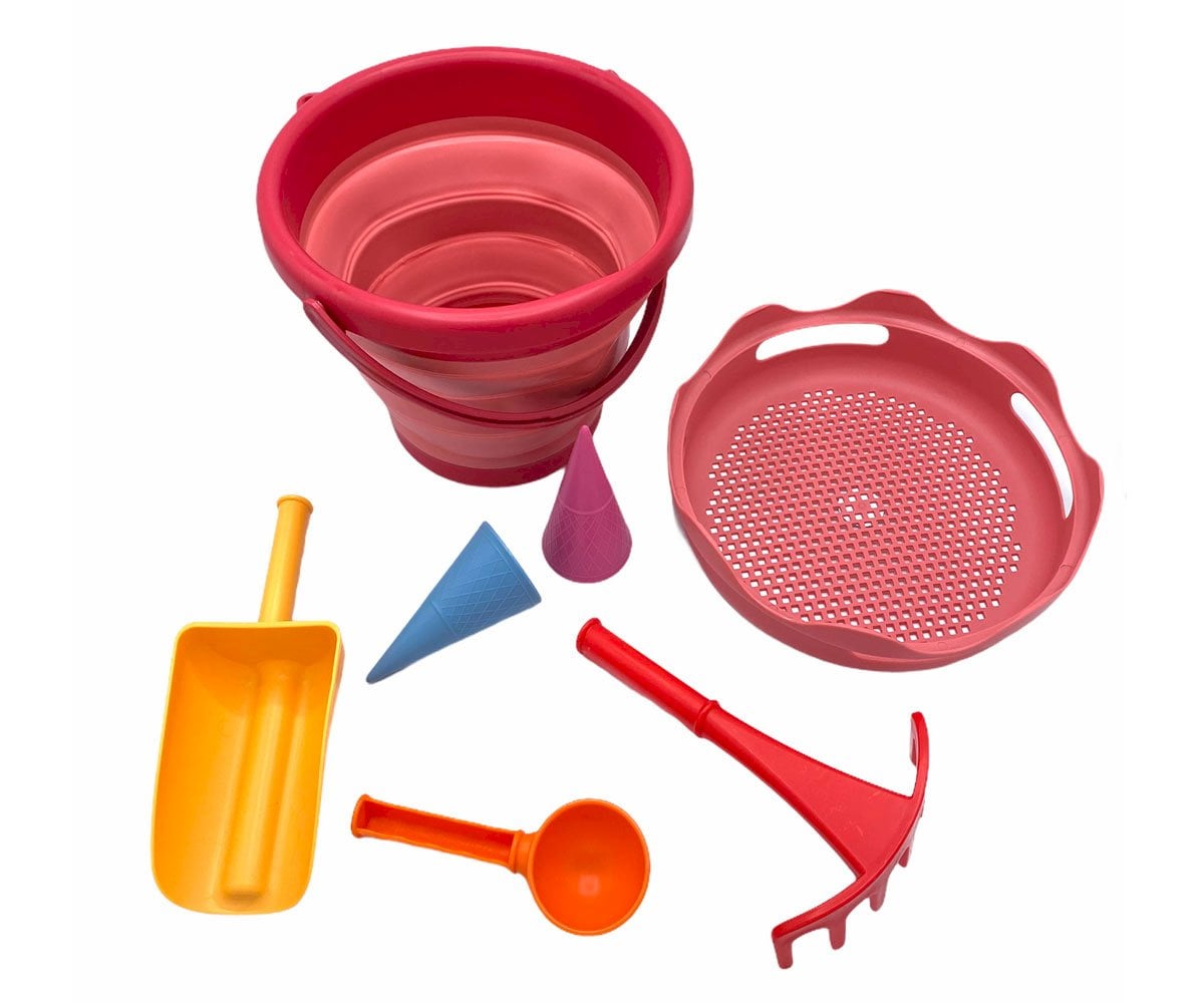 *SET PLAYA 5 PIEZAS OCEAN DREAMS ROSA LI