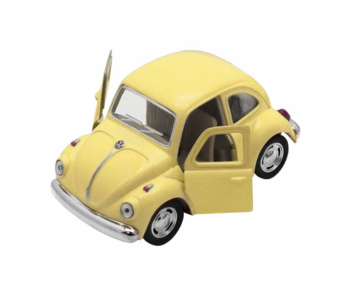 Mini Coche Juguete Beetle Classical Amarillo