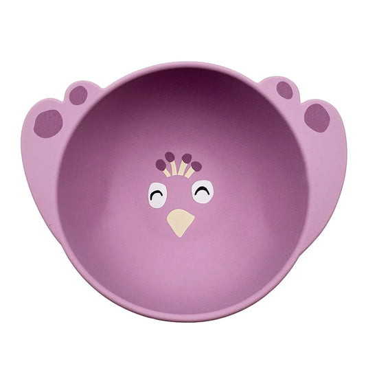 Silicone bowl with suction - Mrs. Peacock Novedad ABRIL 2026