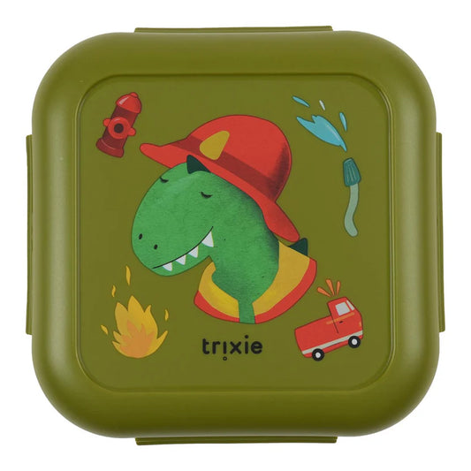 Snack box with clips - Fireman Mr. Dino Novedad MARZO 2026
