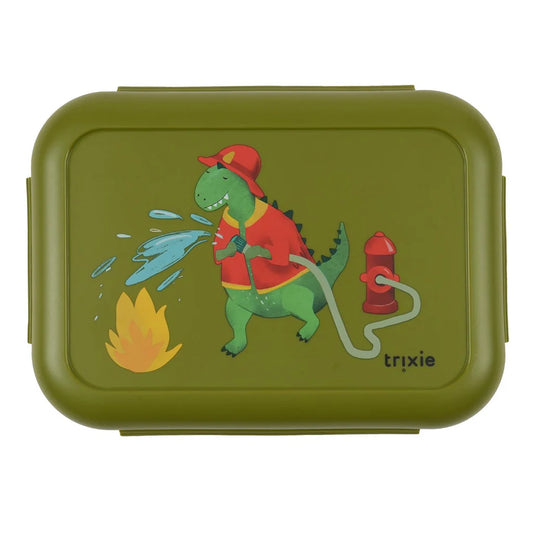 Lunch box with clips - Fireman Mr. Dino Novedad ABRIL 2026