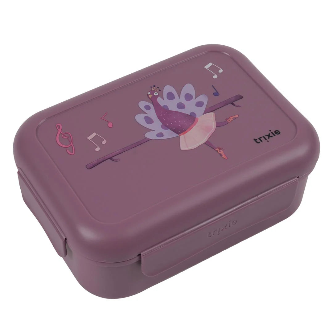Lunch box with clips - Ballerina Mrs. Peacock Novedad ABRIL 2026