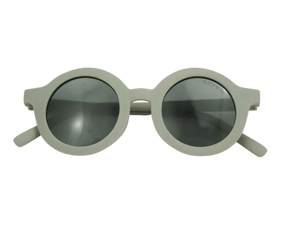 GAFAS DE SOL ROUND SHARK WHITE 18-36M