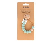 Chupetero BIBS Trenzado Sage/Ivory