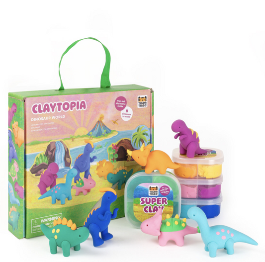 "CLAYTOPIA - DINOSAUR
WORLD"
