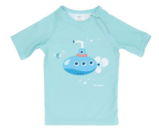CAMISETA BTBOX UPF 50+ M/C COCODRILOS 4-5 años
