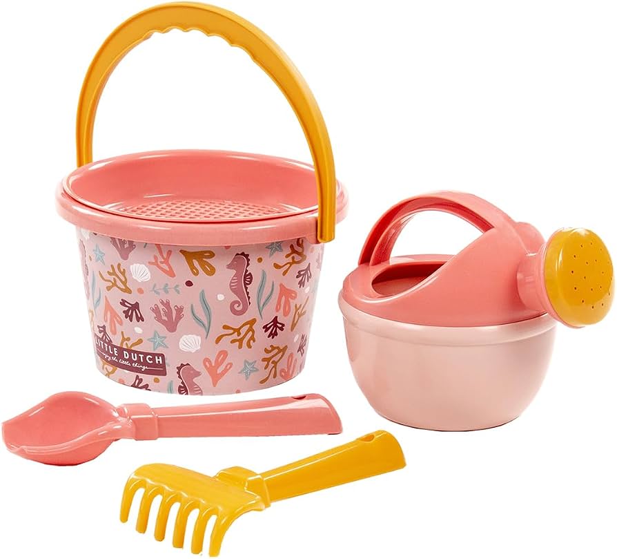 SET PLAYA 5 PIEZAS OCEAN DREAMS ROSA LITTLE DUTCH