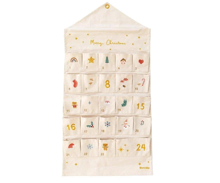 Calendario de Adviento Monnëka Bordado