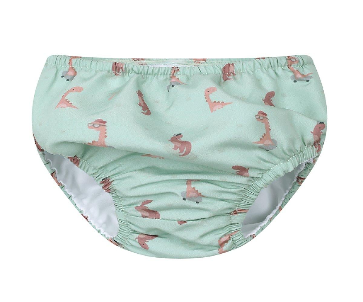 Bañador Pañal Volantes Cool Dinos 0-6 meses