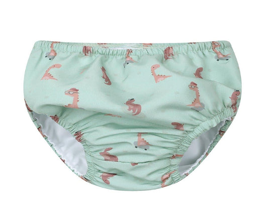 Bañador Pañal Volantes Cool Dinos 0-6 meses