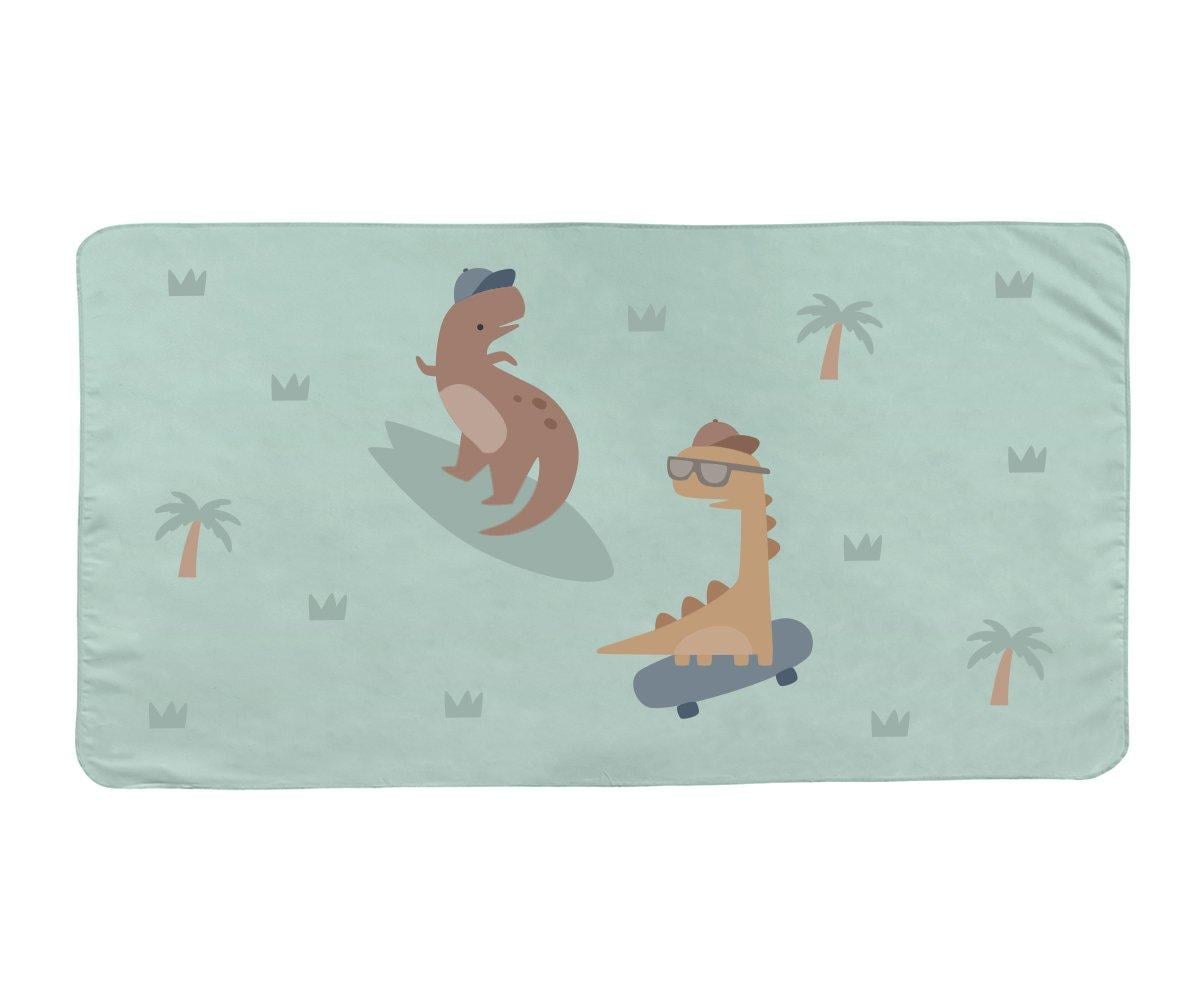 TOALLA PLAYA MICROFIBRA COOL DINOS