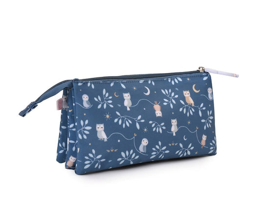 Estuche 3 Compartimentos Magical Forest Personalizable