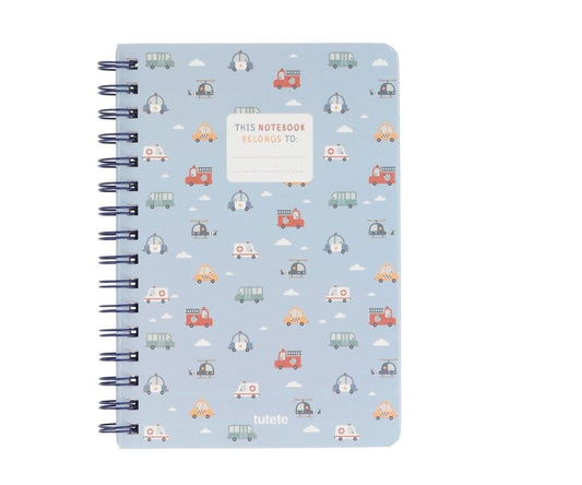 Libreta Escolar City Cars