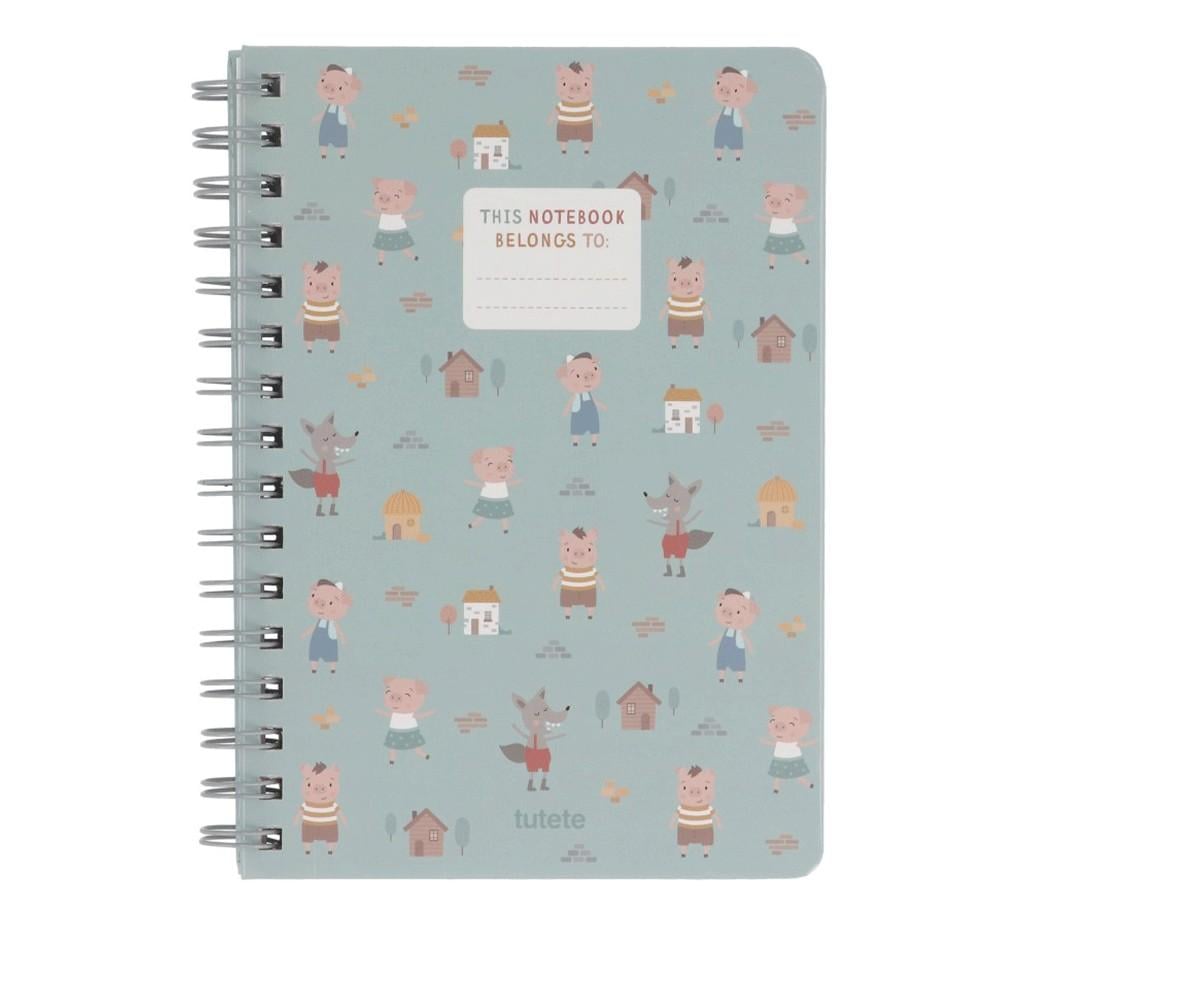 Libreta Escolar The Three Little Pigs