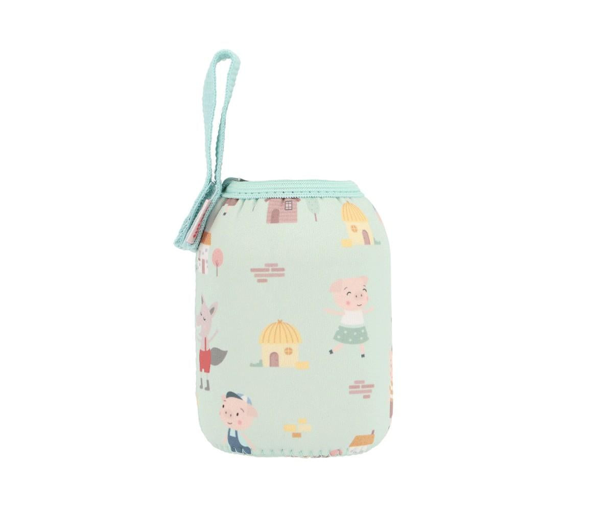 Funda Neopreno 350ml Personalizable The Three Little Pigs