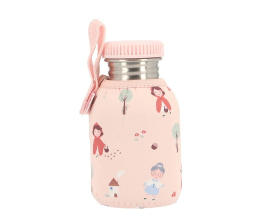 Botella Acero con Funda The Three Little Pigs Personalizable 350ml