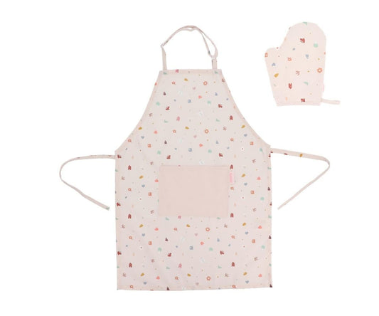 Set Delantal Geometric Nature Personalizable