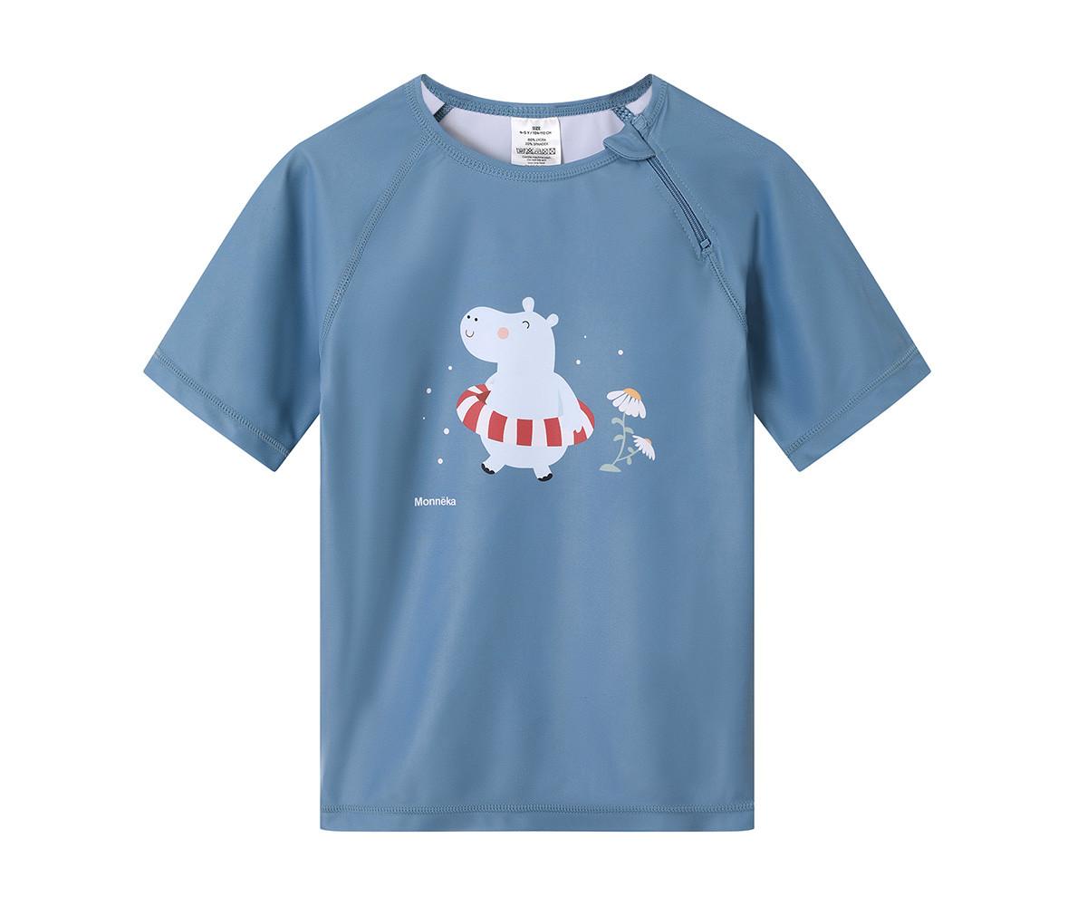 Camiseta Protección Solar Manga Larga Hippos 1-2 años