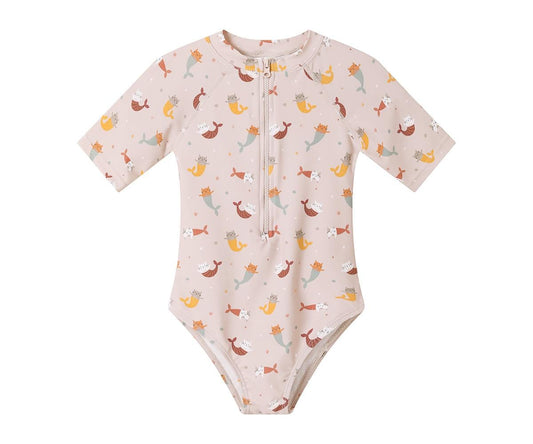Bañador Pañal Volant Mermaid Cats 12-18 m