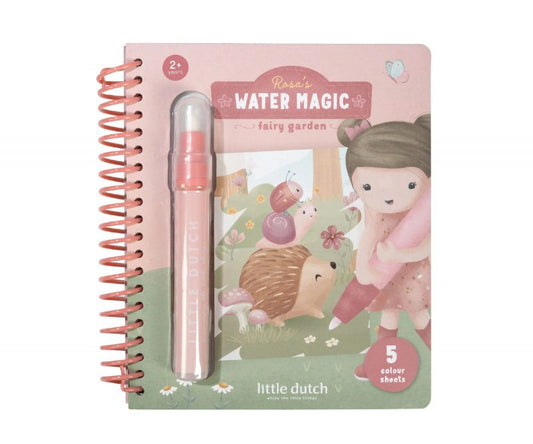 LIBRO MÁGICO AGUA ROSA FAIRY GARDEN