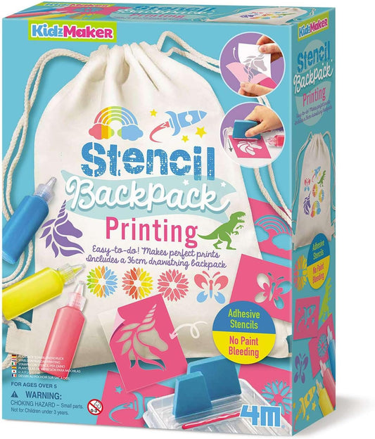Kidz Maker Stencils Decora tu Mochila