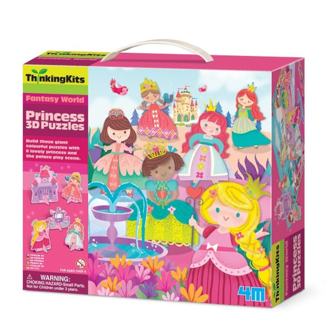 ThinkingKits Puzzle 3D de Princesas