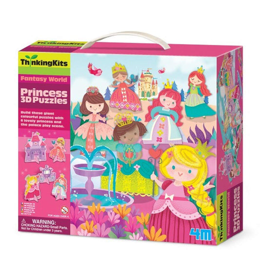 ThinkingKits Puzzle 3D de Princesas