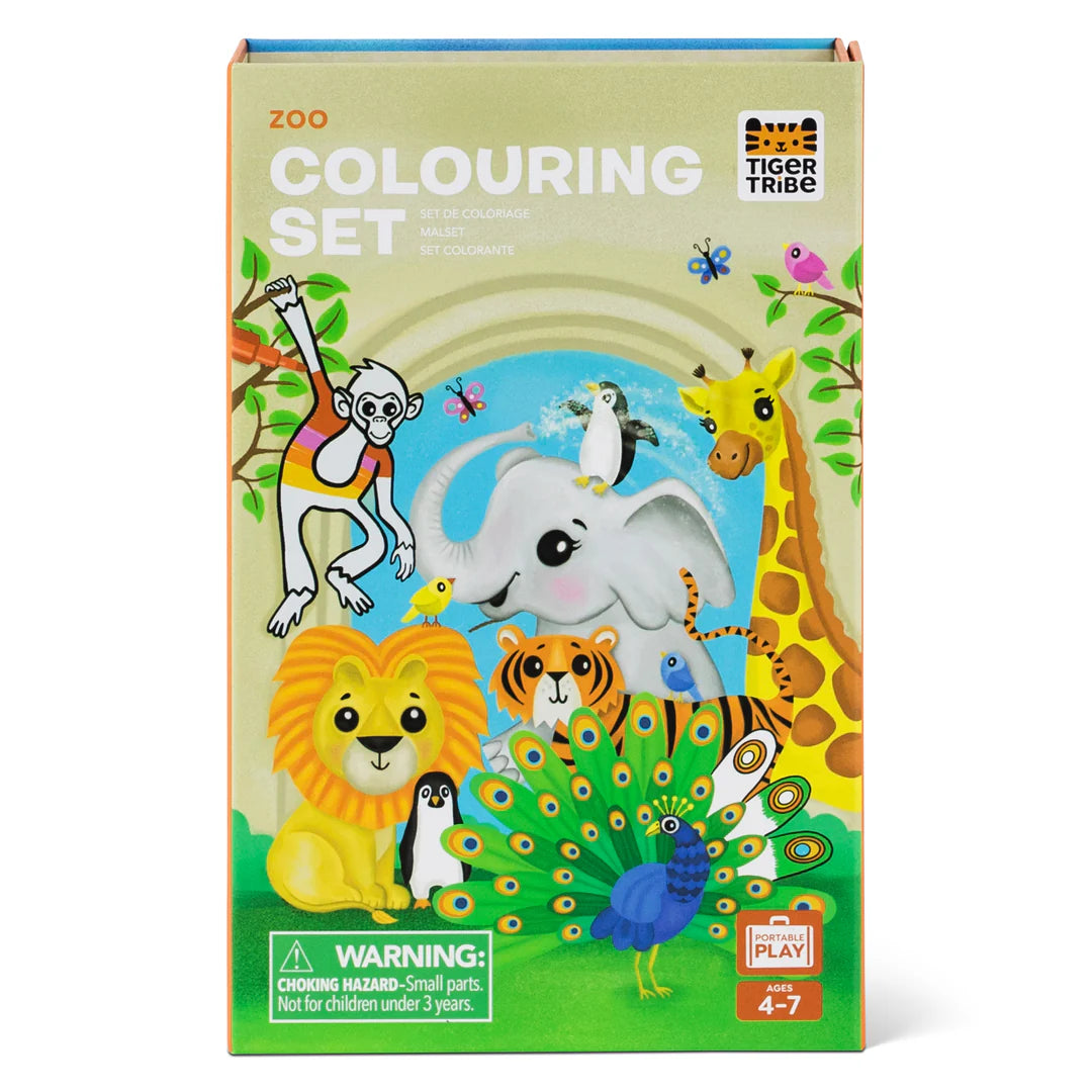 COLOURING SET - ZOO