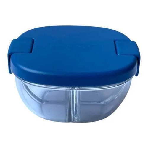 YUMBOX SNACK BOWL NAVY BLUE
