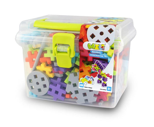 MELI Basic Constructor Travel Box 250 piezas