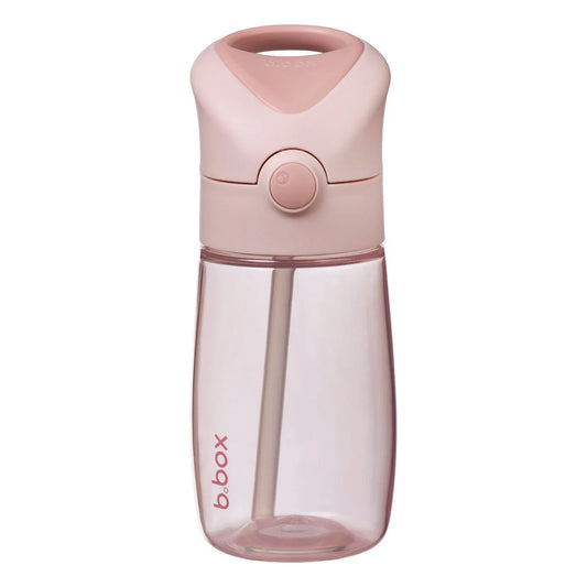Botella Junior con pajita 380ml - Blush Crush