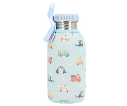 Botella Acero con Funda City Cars Personalizable 350ml