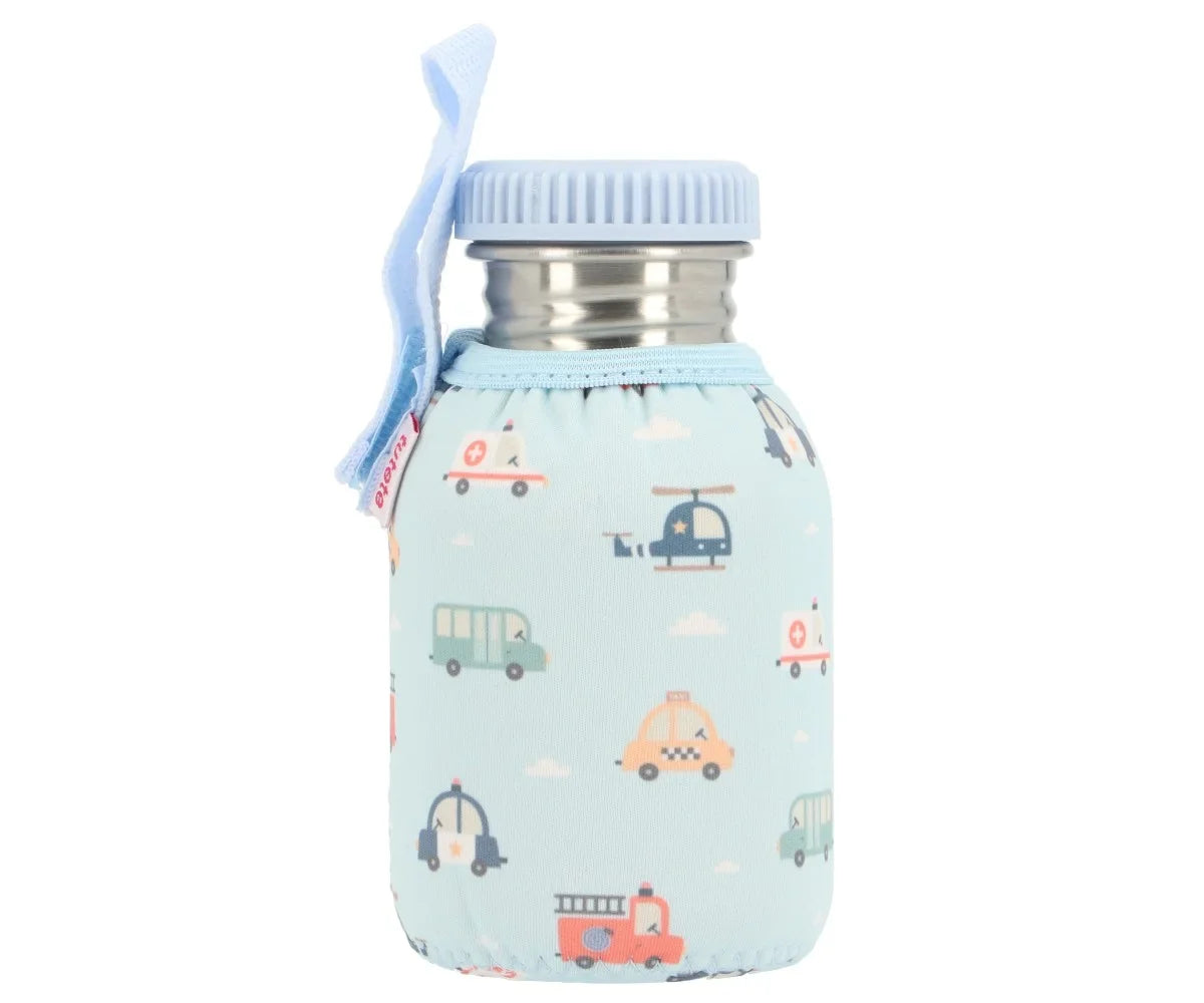 Botella Acero con Funda City Cars Personalizable 350ml
