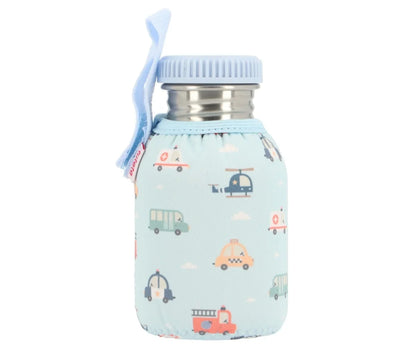 Botella Acero con Funda City Cars Personalizable 350ml