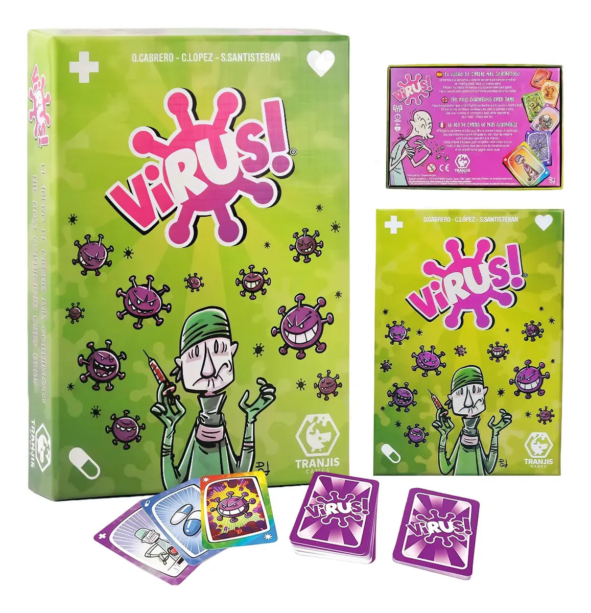 Juego de cartas Virus