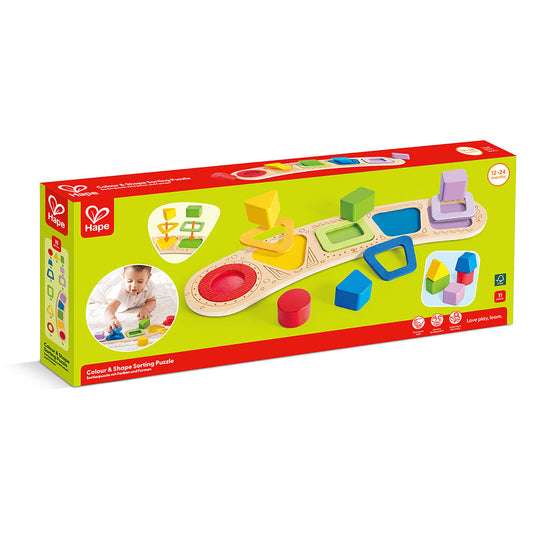 Colour & Shape Sorting Puzzle