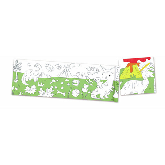 Rollo de Papel para Garabatos de Dinosaurios