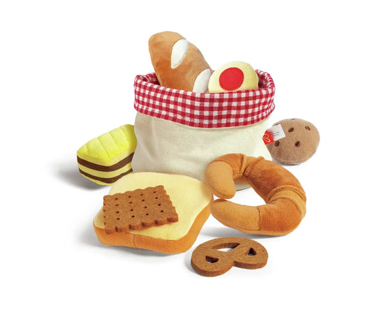 Cesta de Pan de Tela