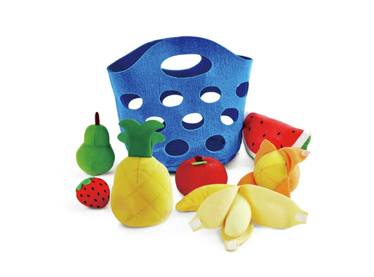 Cesta de Frutas de Tela