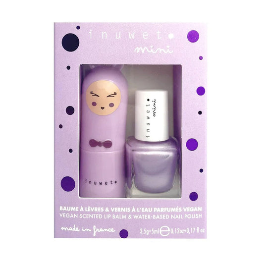 Set de labial + esmalte de uñas - NUBE & ARÁNDANOS Lila
