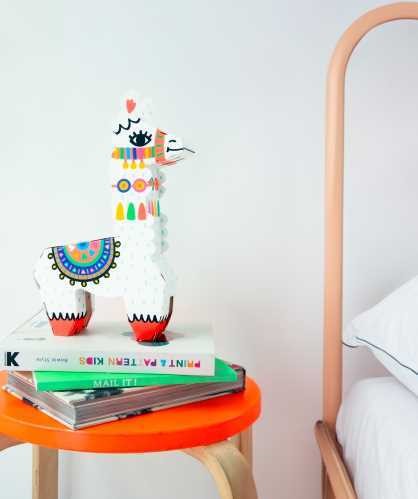 LAMPARA OMY 3D LLAMA