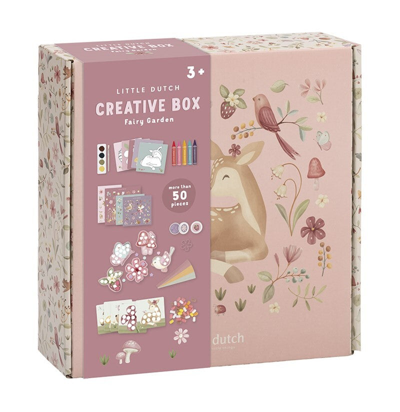 MALETA DE CREATIVIDAD ROSA FAIRY GARDEN